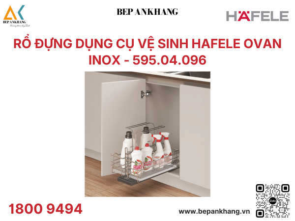 Rổ Đựng Dụng Cụ Vệ Sinh Hafele 595.04.096